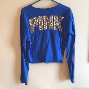 PINK Victoria’s Secret | Long Sleeved Sparkly Top